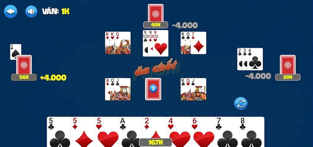 Phỏm [MOD: без рекламы и много монет] (Бесплатно / APK) — скриншот 5