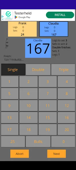 Скачать взлом Darts [MOD: без рекламы и безлимитные монеты] — скриншот 3