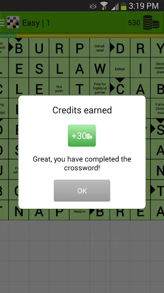 Скачать Crosswords [MOD: безлимитные подсказки и слова] на телефон — скриншот 4