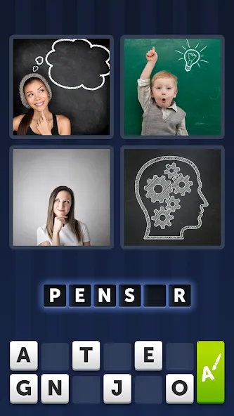4 Fotos 1 Palabra [MOD: безлимитные подсказки и монеты] (Бесплатно / APK) — скриншот 1
