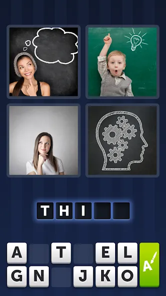 4 Pics 1 Word [MOD: безлимитные подсказки и открыты все уровни] — Скачать бесплатно (APK) — скриншот 1
