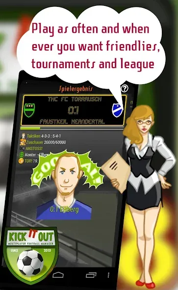 Kick it out 2024 [MOD: безлимитные деньги и энергия] (Бесплатно / APK) — скриншот 1