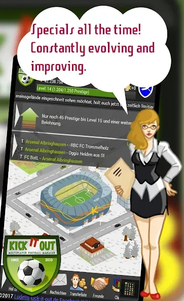 Kick it out 2024 [MOD: безлимитные деньги и энергия] (Бесплатно / APK) — скриншот 3
