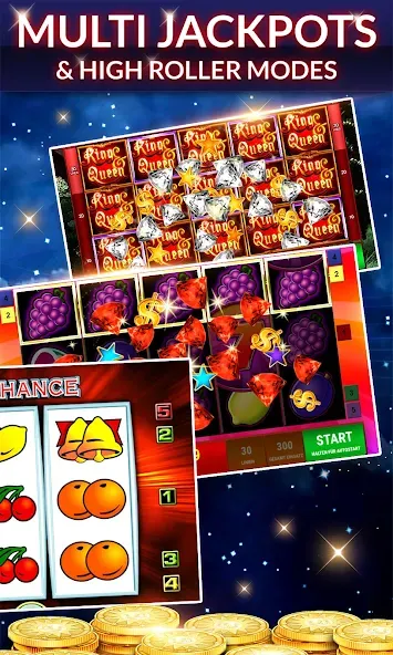 Скачать Merkur24 – Slots & Casino [MOD: безлимитные монеты и бонусы] — скриншот 2