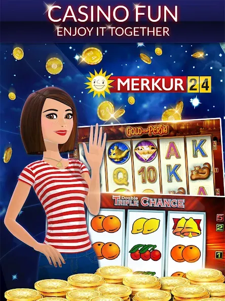 Скачать Merkur24 – Slots & Casino [MOD: безлимитные монеты и бонусы] — скриншот 5