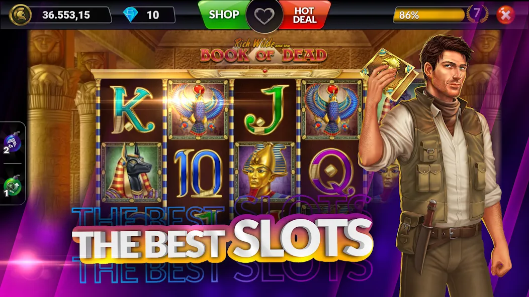SpinArena Online Casino Slots [MOD: безлимитные монеты и бонусы] последняя версия — скриншот 3