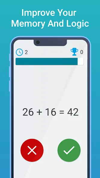 Math Games: Brain iq riddles [MOD: безлимитные подсказки и открыты уровни] на Андроид — скриншот 5