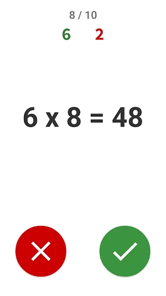 Multiplication Games Math quiz [MOD: безлимитные подсказки и быстрые ответы] на Андроид — скриншот 1