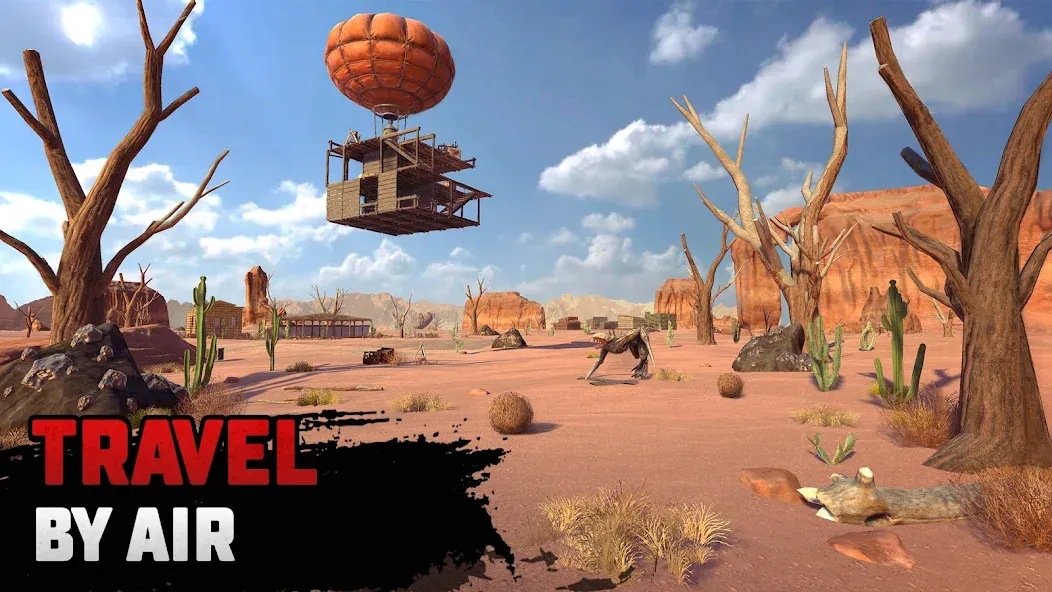 Скачать взлом Raft® Survival: Desert Nomad [MOD: безлимитные ресурсы и открыты локации] — скриншот 4