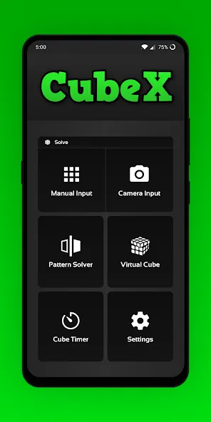 Скачать CubeX - Solver, Timer, 3D Cube [MOD: разблокированы все функции] — скриншот 1