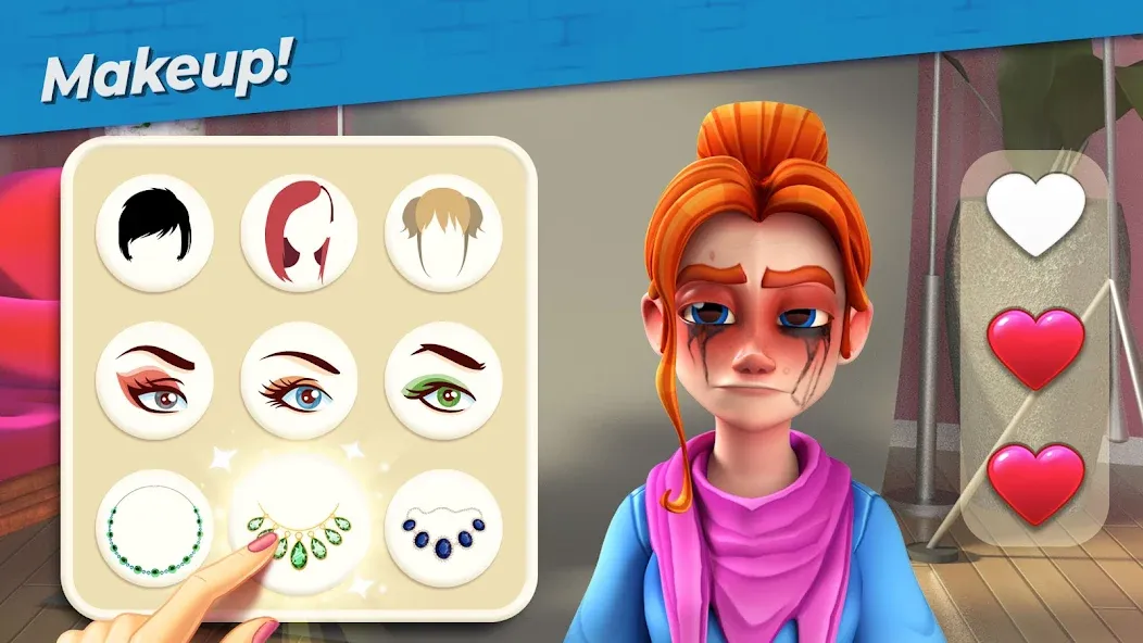 Скачать взлом Penny & Flo: Home Renovation [MOD: безлимитные деньги и энергия] — скриншот 1