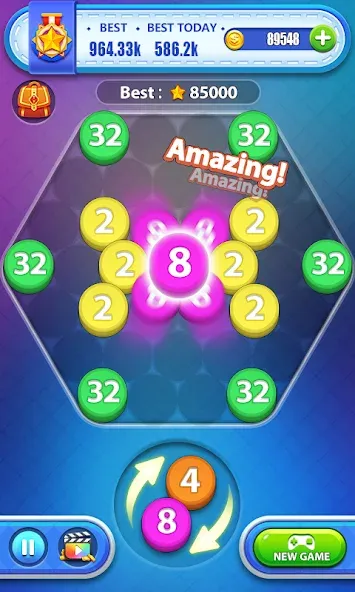 Скачать взлом Dot Puzzle [MOD: подсказки и безлимитные ходы] — скриншот 2