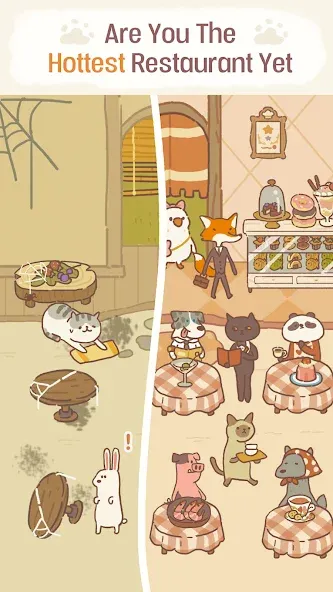Скачать Animal Restaurant [MOD: безлимитные деньги и ресурсы] — скриншот 2