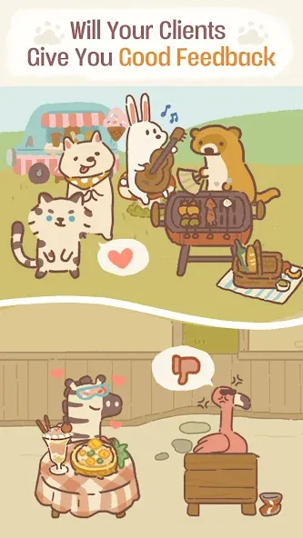 Скачать Animal Restaurant [MOD: безлимитные деньги и ресурсы] — скриншот 4
