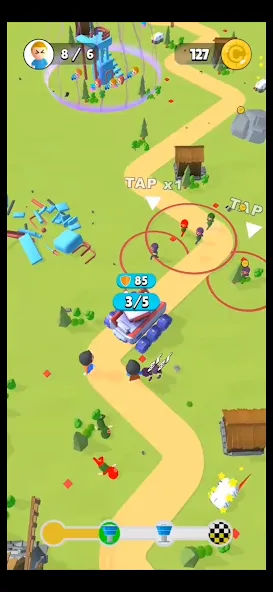 Скачать Troops Defence [MOD: безлимитные монеты и усиленные войска] — скриншот 4