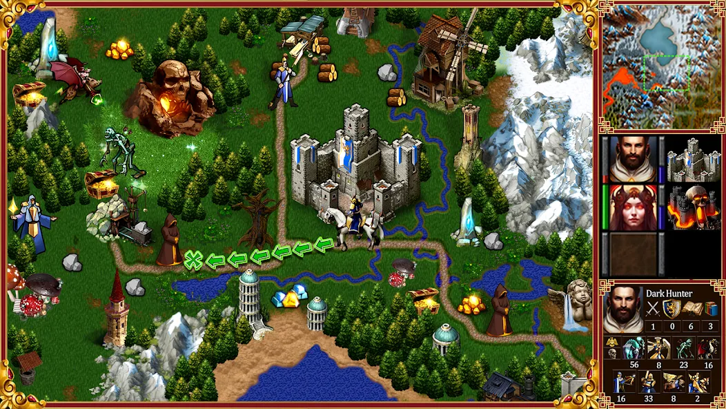 Magic War - Kingdom Legends [MOD: безлимитные ресурсы и герои] (Бесплатно / APK) — скриншот 1