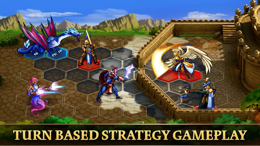 Magic War - Kingdom Legends [MOD: безлимитные ресурсы и герои] (Бесплатно / APK) — скриншот 2
