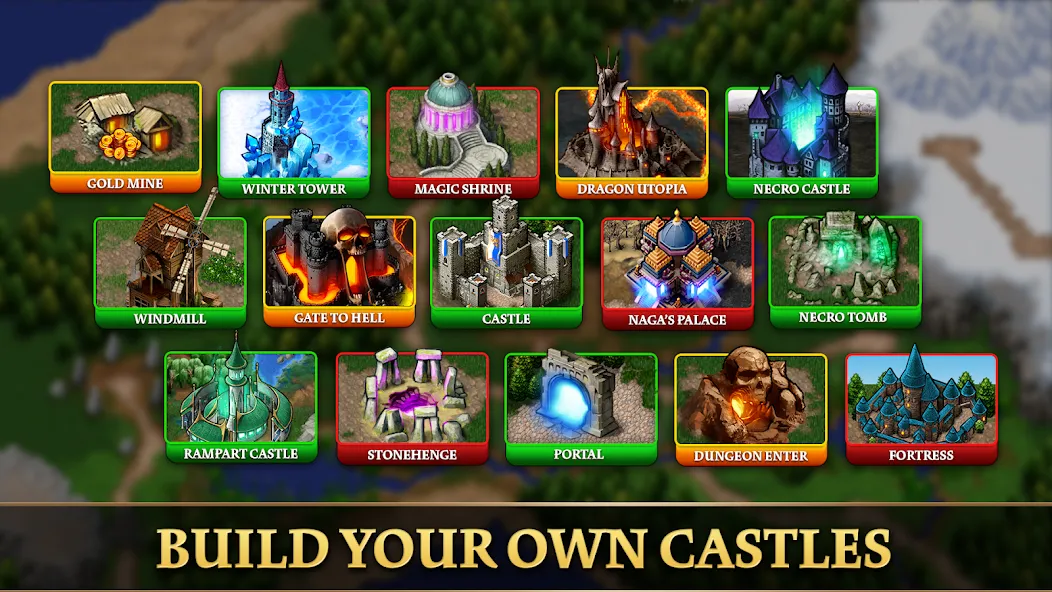 Magic War - Kingdom Legends [MOD: безлимитные ресурсы и герои] (Бесплатно / APK) — скриншот 4