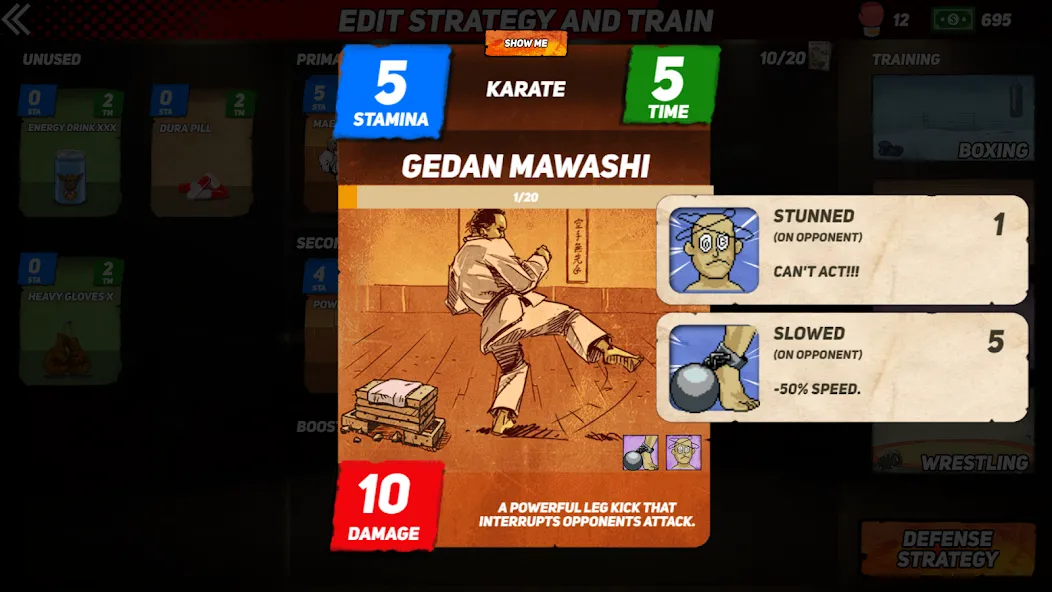 Скачать MMA Rivals [MOD: безлимитные деньги и урон] на телефон — скриншот 5