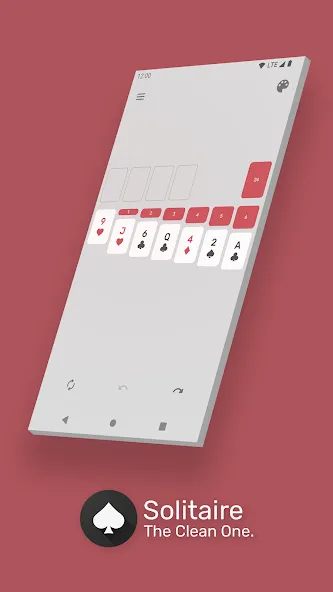 Solitaire - The Clean One [MOD: без рекламы и подсказок] последняя версия — скриншот 1