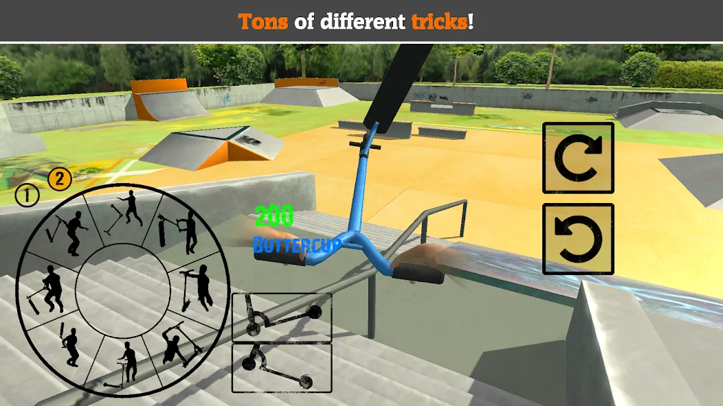 Скачать Scooter FE3D 2 [MOD: безлимитные деньги и все скутеры открыты] — скриншот 4