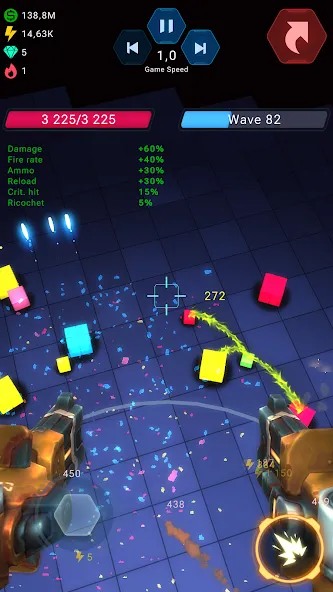 Скачать Epic Rush - Idle Tower Defense [MOD: безлимитные деньги и энергия] — скриншот 4
