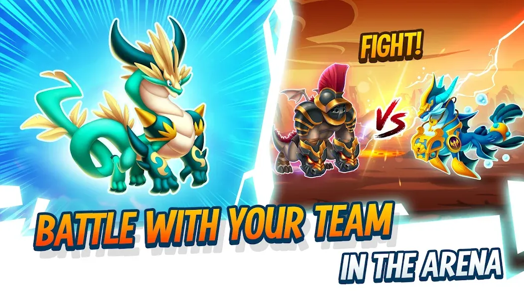 Dragon City: Mobile Adventure [MOD: безлимитные деньги и драконы] на Андроид — скриншот 2