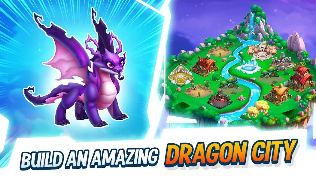 Dragon City: Mobile Adventure [MOD: безлимитные деньги и драконы] на Андроид — скриншот 3