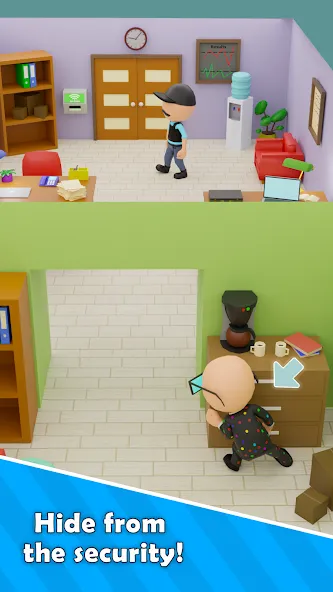 Escape The Office [MOD: без рекламы и все уровни открыты] на Андроид — скриншот 3