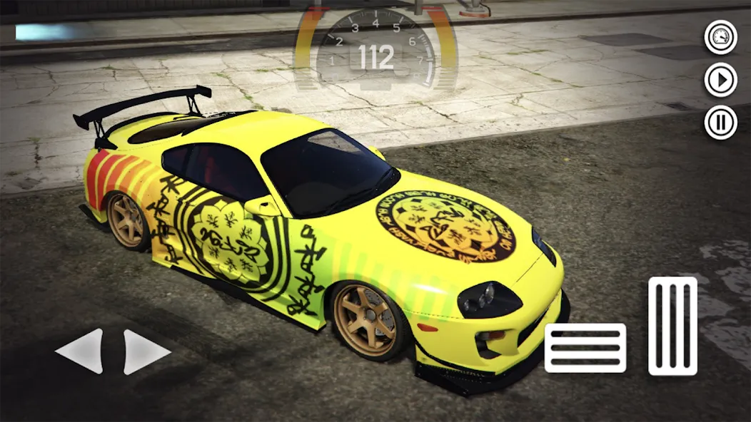 Скачать взлом Tokyo Supra Drift Simulator [MOD: безлимитные деньги и все машины открыты] — скриншот 1