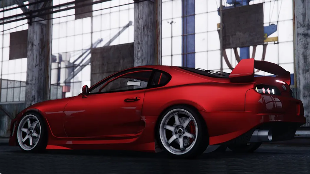 Скачать взлом Tokyo Supra Drift Simulator [MOD: безлимитные деньги и все машины открыты] — скриншот 4