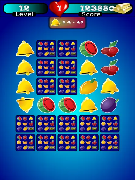 Slot Machine Fruit Memory A [MOD: безлимитные монеты и все фрукты открыты] (Бесплатно / APK) — скриншот 5