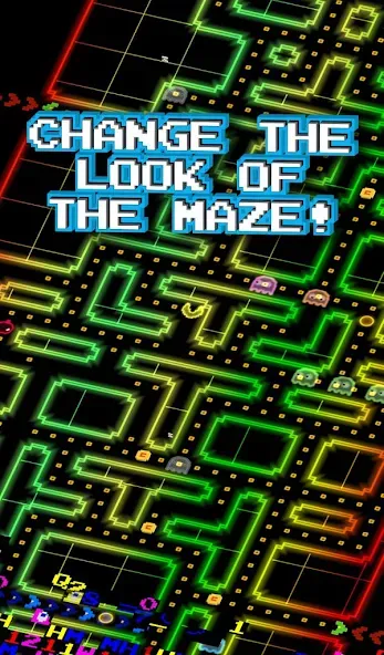 PAC-MAN 256 - Endless Maze [MOD: безлимитные жизни и усилители] — Скачать бесплатно (APK) — скриншот 4