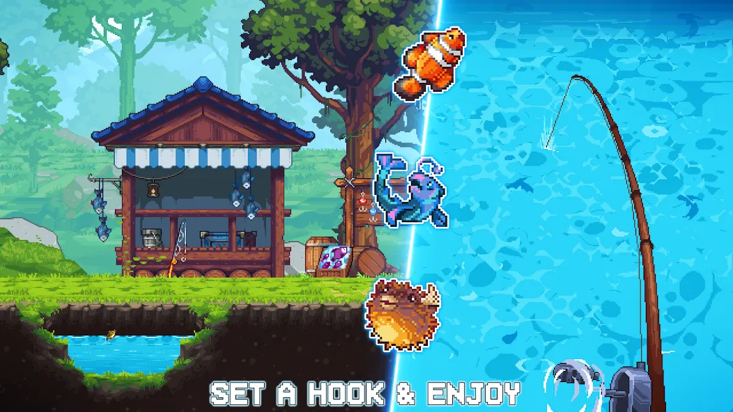 Скачать Miners Settlement: Idle RPG [MOD: безлимитные деньги и ресурсы] — скриншот 1