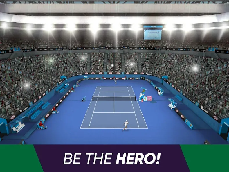 Tennis World Open 2024 - Sport [MOD: безлимитные деньги и энергия] — Скачать бесплатно (APK) — скриншот 2