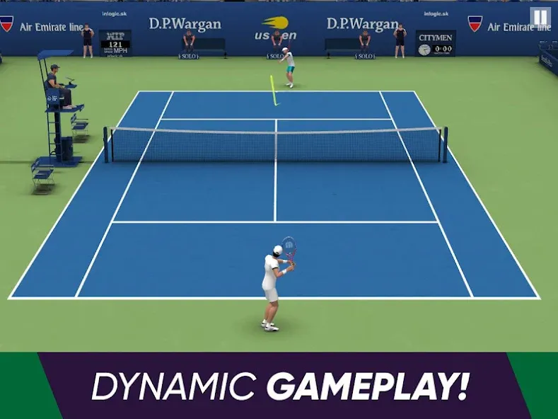 Tennis World Open 2024 - Sport [MOD: безлимитные деньги и энергия] — Скачать бесплатно (APK) — скриншот 4