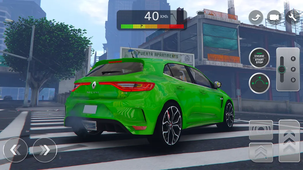Renault Megane RS Simulator [MOD: безлимитные деньги и топовые машины] последняя версия — скриншот 1