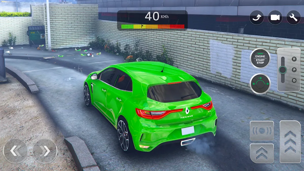 Renault Megane RS Simulator [MOD: безлимитные деньги и топовые машины] последняя версия — скриншот 3