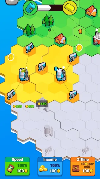 Скачать взлом Factory World: Connect Map [MOD: безлимитные деньги и ресурсы] — скриншот 3