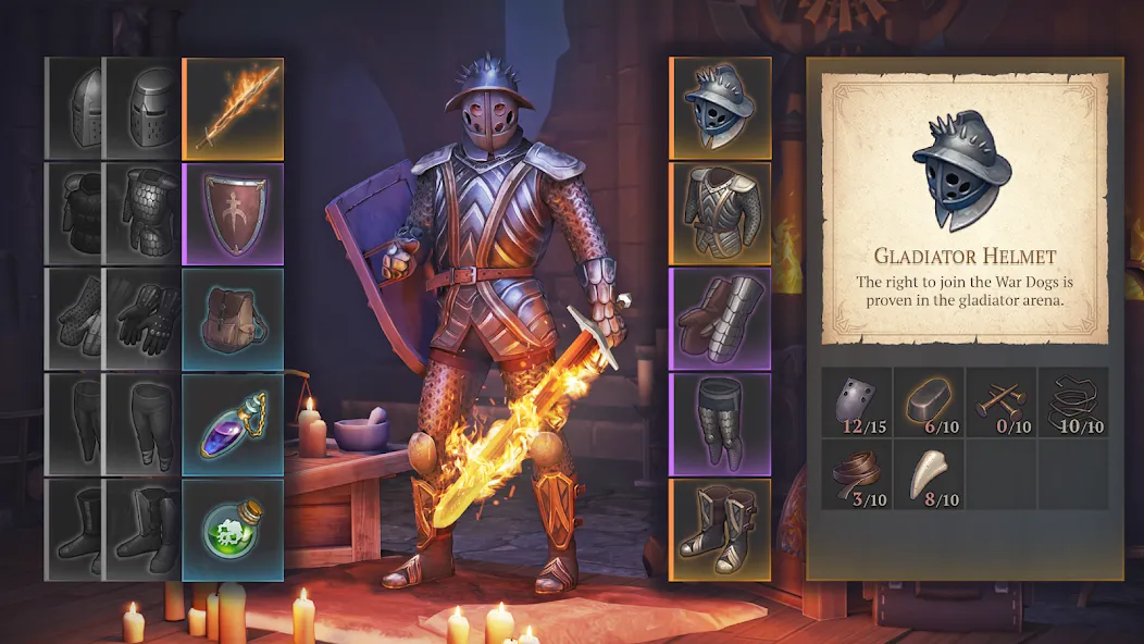 Скачать Grim Soul: Dark Survival RPG [MOD: безлимитные ресурсы и энергия] на телефон — скриншот 5