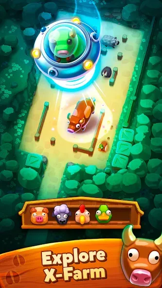 Взломанная Farm Jam: Animal Parking Game [MOD: безлимитные монеты и все уровни] на Андроид — скриншот 3