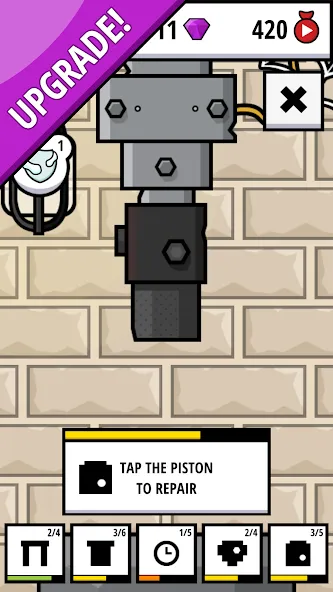 Hydraulic Press Pocket [MOD: безлимитные ресурсы и мощный пресс] последняя версия — скриншот 2