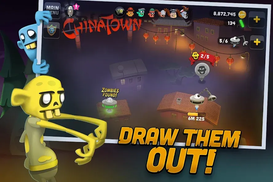 Zombie Catchers : Hunt & sell [MOD: безлимитные монеты и боеприпасы] — Скачать бесплатно (APK) — скриншот 3