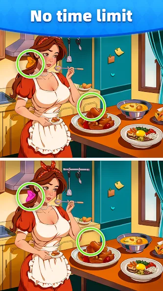 Differences, Find Difference [MOD: без рекламы и все уровни открыты] последняя версия — скриншот 5
