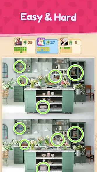 Find the Difference 44,000+ [MOD: без рекламы и все уровни] (Бесплатно / APK) — скриншот 4