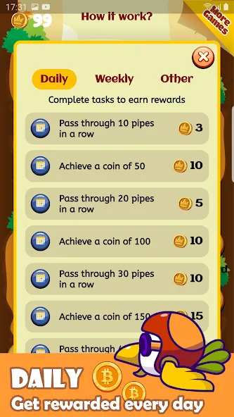 Flap To Earn [MOD: бесконечные монеты и быстрый полёт] последняя версия — скриншот 4
