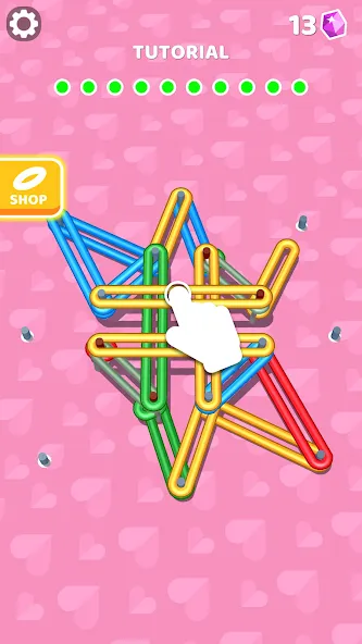 Flexy Ring [MOD: гибкое управление и безлимитные уровни] на Андроид — скриншот 2