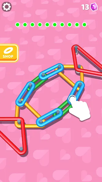 Flexy Ring [MOD: гибкое управление и безлимитные уровни] на Андроид — скриншот 4