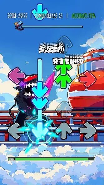 Music Rhythm Battle Night [MOD: все ритм-битвы разблокированы] — Скачать бесплатно (APK) — скриншот 1