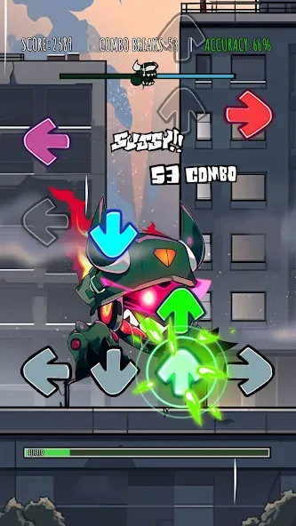 Music Rhythm Battle Night [MOD: все ритм-битвы разблокированы] — Скачать бесплатно (APK) — скриншот 3